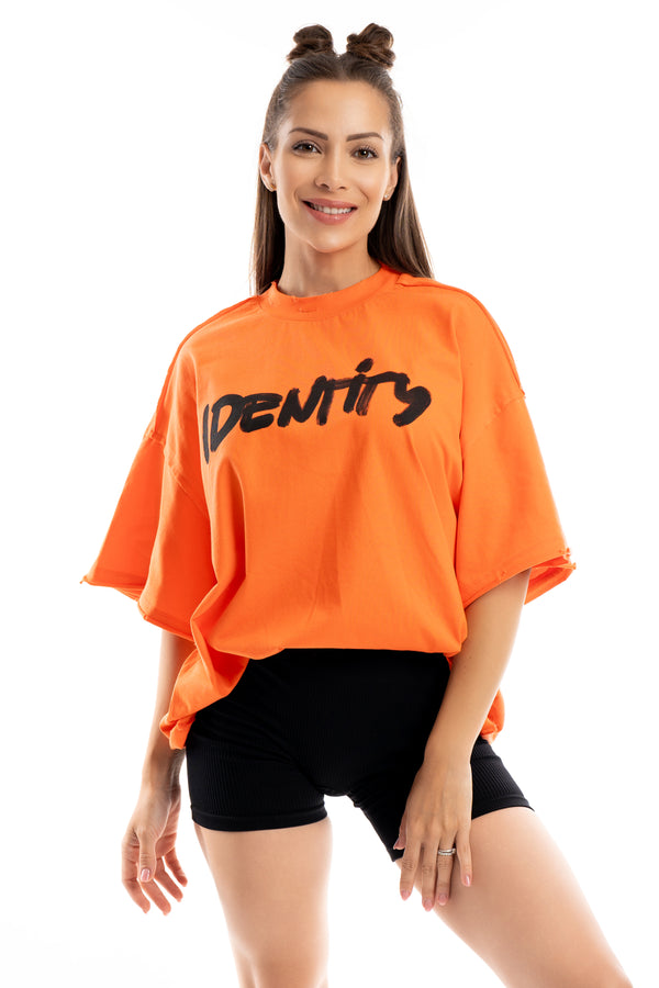 DNA Unisex Oversize Crop T-Shirt DNA